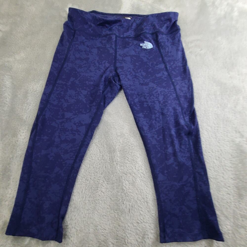 The North Face Pants Womens Medium Purple Pulse Capri Cropped Leggings